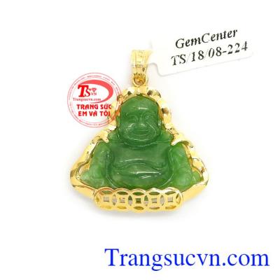 Mặt Dây Di Lặc Phỉ Thúy Bình An là biểu tượng cho sự vui vẻ, bình an và hạnh phúc, vì vậy được nhiều người lựa chọn như lá bùa hộ mệnh cho bản thân