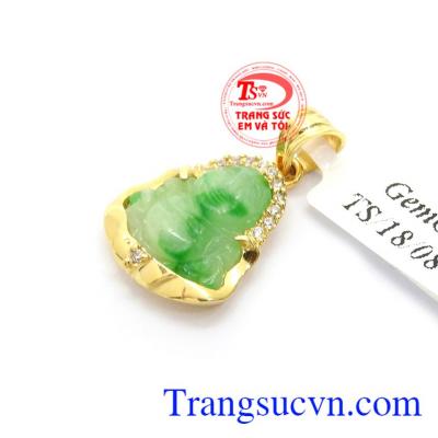 Mặt Di Lặc Phỉ Thúy Thiên Nhiên bên người sẽ đem lại hạnh phúc, vui vẻ và an nhiên trong cuộc sống.