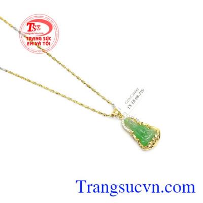 Mặt dây chuyền phật bà phỉ thúy thiên nhiên