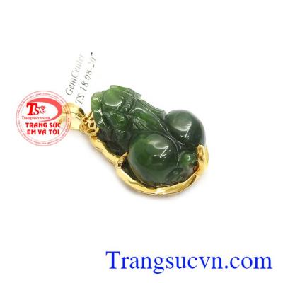 Mặt dây cẩm thạch thiên nhiên