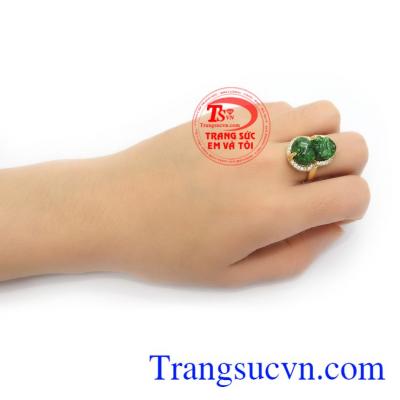 Nhẫn Nữ Tỳ Hưu Phỉ Thúy Chiêu Tài