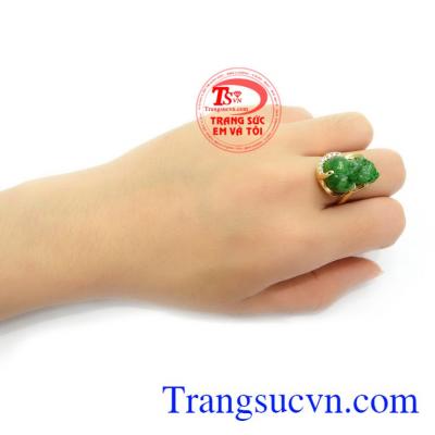 Nhẫn Tỳ Hưu Ngậm Tiền Tài Lộc