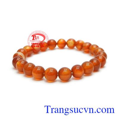 Chuỗi tay mã não hưng thịnh là một sản phẩm mới mang ý nghĩa của sự may mắn, tài lộc.