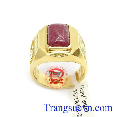 Đá Ruby còn có tác dụng mang lại may mắn, bình an và thịnh vượng cho người đeo