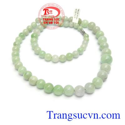 Chuỗi ngọc miến điện đẹp mang lại nhiều may mắn, sức khỏe cho người đeo