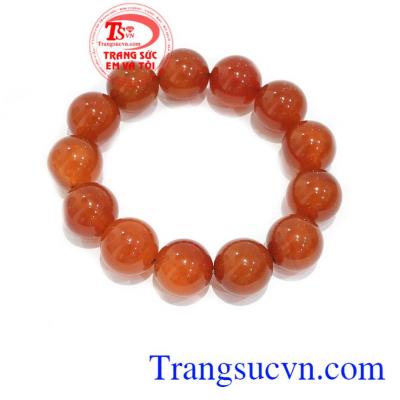 Chuỗi vòng mã não đỏ 18 ly đặc biệt mang lại nhiều may mắn cho người đeo