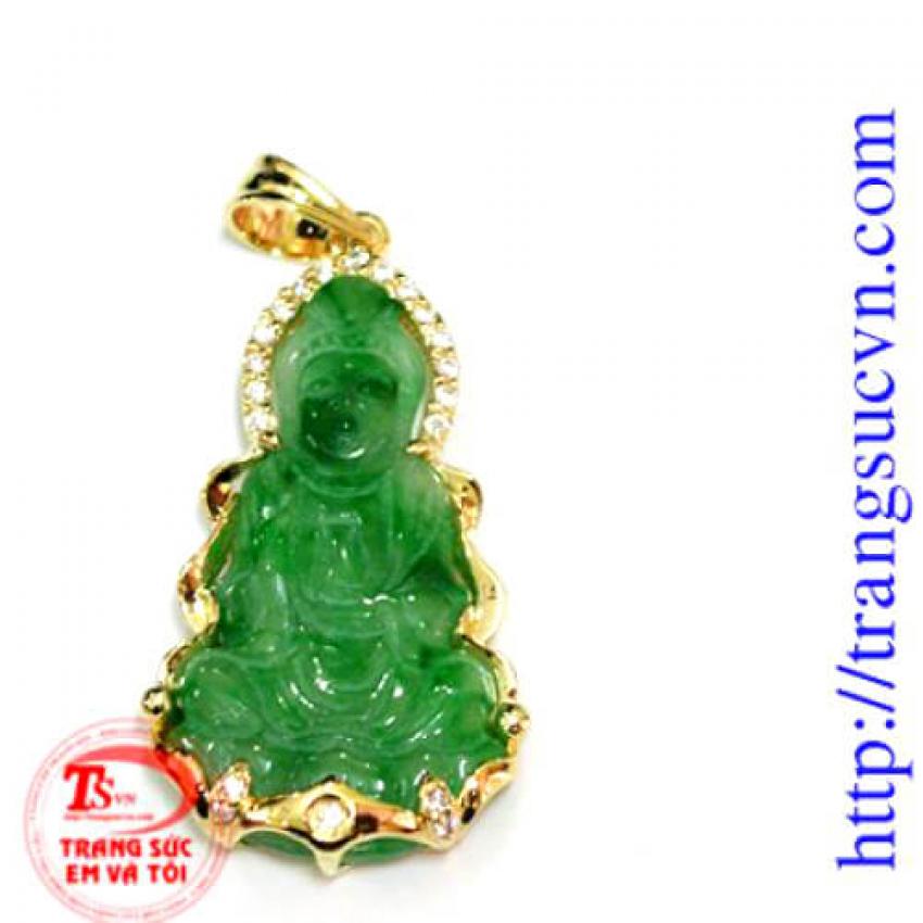 Mặt phật bà bọc vàng đẹp