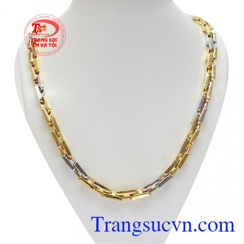 Dây chuyền chữ nhật cỡ nhỏ