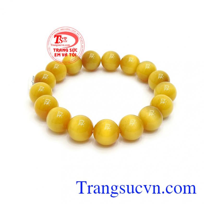 Chuỗi Thạch Anh Mắt Hổ 12 Ly