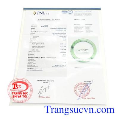 Giấy kiểm định