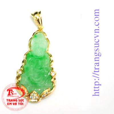 Phật ngọc bọc vàng phong thủy