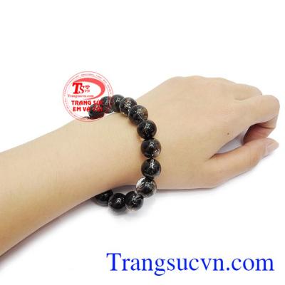 Thạch anh tóc đen vừa có tác đụng trong phong thủy, vừa hỗ trợ điều trị một số bệnh