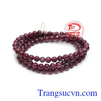 Chuỗi ruby thiên nhiên đẹp