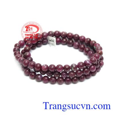 Chuỗi ruby thiên nhiên mệnh hỏa