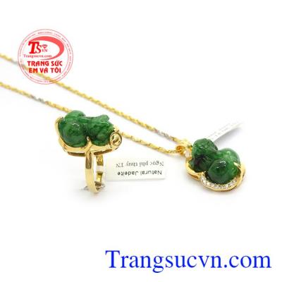 Bộ dây chuyền nữ thiên nhiên cao cấp