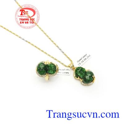 Bộ dây chuyền nữ phong cách thời trang, phong thủy