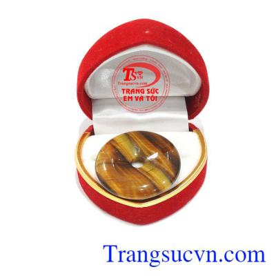 Đồng xu đá mắt hổ