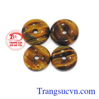 Đồng xu đá mắt hổ