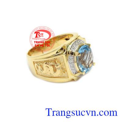Nhẫn Nam Topaz