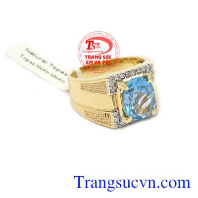 Nhẫn Nam Topaz