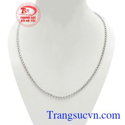 Dây Nam Vàng Trắng Ý Size Lớn nhập khẩu nguyên chiếc