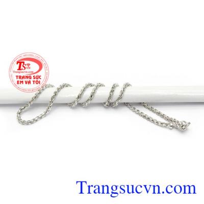 Dây chuyền nam được nhập khẩu nguyên chiếc từ Ý uy tín, chất lượng, bảo hành 12 tháng