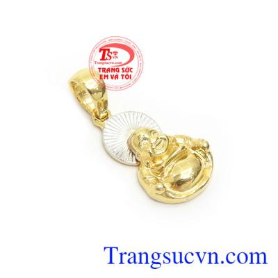 Mặt Dây Vàng Phật Di Lặc Bình An