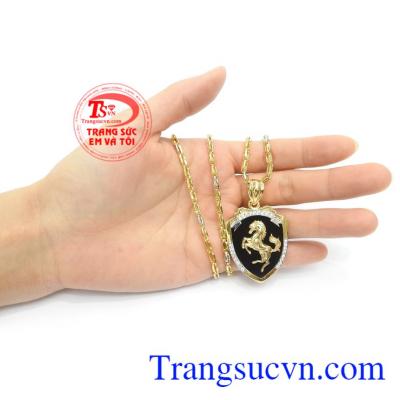 Bộ dây chuyền nam vàng tây cao cấp