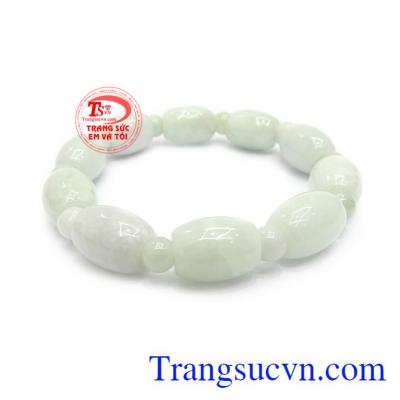 Chuỗi tay cẩm thạch lu thống được kết hợp từ các hạt lu thống và hạt ngọc cẩm thạch tròn tạo nên sản phẩm hài hòa và đẹp mắt.