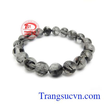 Chuỗi thạch anh tóc đen 10 ly là sản phẩm mới, trẻ trung, phù hợp với nhiều độ tuổi.