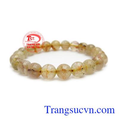 Chuỗi thạch anh tóc 8.5 ly đẹp, trẻ trung, thích hợp với nhiều độ tuổi.