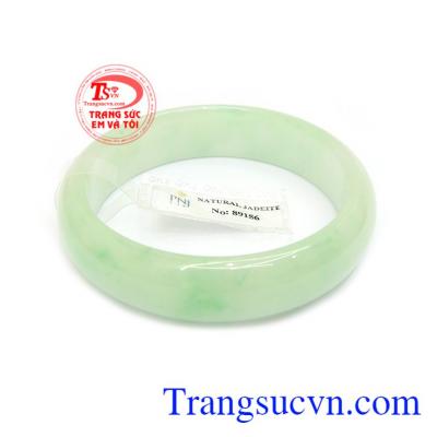 Vòng Tay Cẩm Thạch May Mắn màu sắc đẹp, chất lượng cao