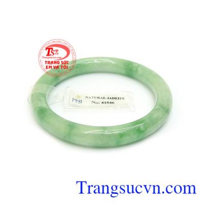 Vòng Cẩm Thạch Đeo Tay Thịnh Vượng vân ngọc đẹp, chất lượng đảm bảo