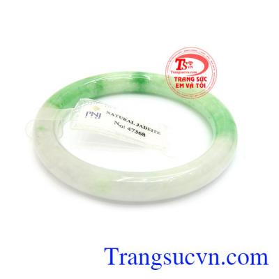 Vòng Tay Ngọc Cẩm Thạch Cát Khí ngọc thiên nhiên bền đẹp, chất lượng