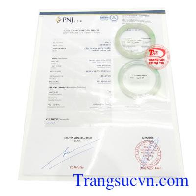 Giấy kiểm định