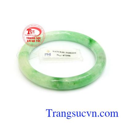 Vòng Tay Cẩm Thạch Phúc Lộc vân ngọc đẹp, độc đáo, chất lượng cao cấp