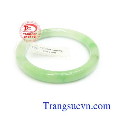 Vòng Tay Cẩm Thạch Hạnh Phúc ngọc thiên nhiên màu sắc đẹp, chất lượng cao