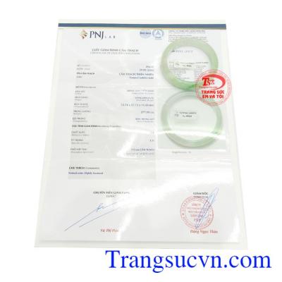 Giấy kiểm định