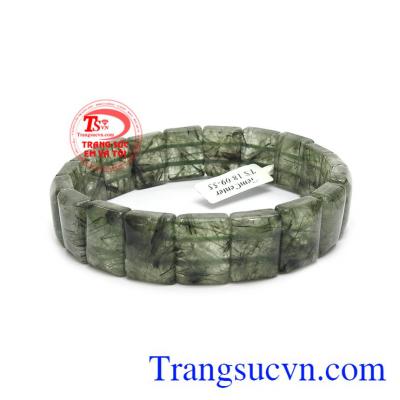 Chuỗi thạch anh tóc xám nhạt đẹp là biểu tượng cho sự năng lượng, thăng tiến và thịnh vượng.