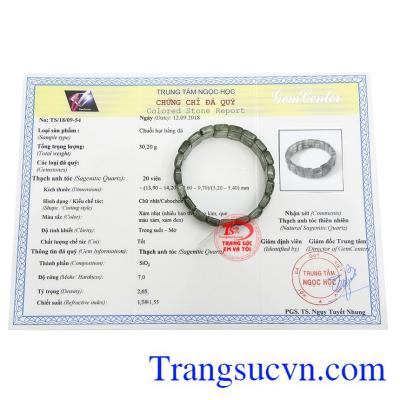 Sản phẩm có giấy kiểm định đá quý