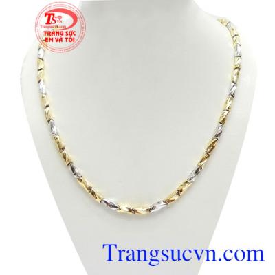 Dây Chuyền Nam Ý 18k Tinh Tế