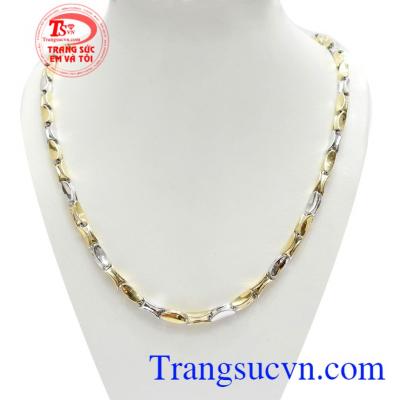 Dây Chuyền Ý 18k Size Vừa nhập khẩu nguyên chiếc kiểu dáng thời trang, tinh xảo và đẳng cấp