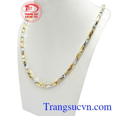 Dây Chuyền Ý 18k Size Vừa