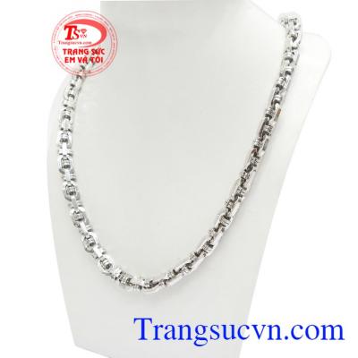 Dây Chuyền Vàng Trắng Thời Trang