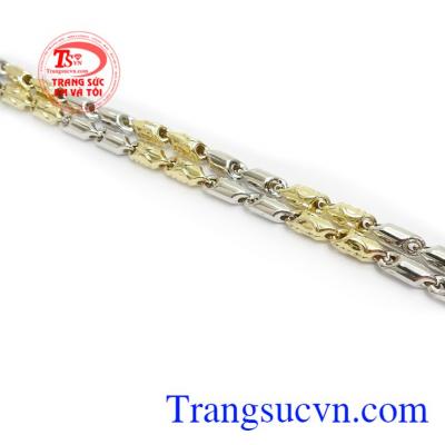 Dây chuyền nam 10k nhập khẩu