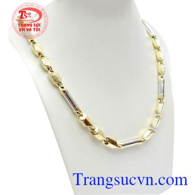 Dây Chuyền Nam Ý 10k Mạnh Mẽ mang lại nét nam tính, đẳng cấp và sang trọng cho phái manh