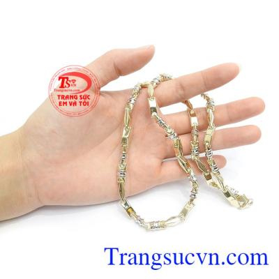 Dây Chuyền Vàng Ý Phong Cách