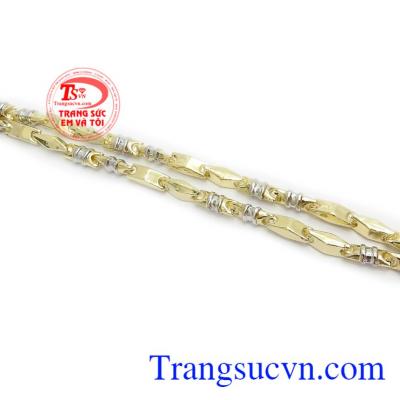 Dây chuyền nam Ý vàng tây tinh tế