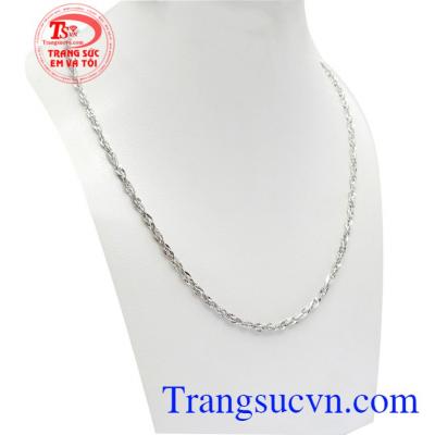 Dây Chuyền Nữ Ý 10k Xinh Xắn với kiểu dáng xinh xắn, tinh xảo, mang lại sự nhẹ nhàng, tinh tế và sang trọng cho phái đẹp