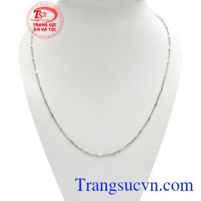 Dây Chuyền Vàng Ý Nhỏ Xinh vàng 10k bền đẹp, chất lượng, nhập khẩu nguyên chiếc Italy